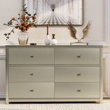 Holdsworth 6 Drawer Double Dresser by Everly Quinn