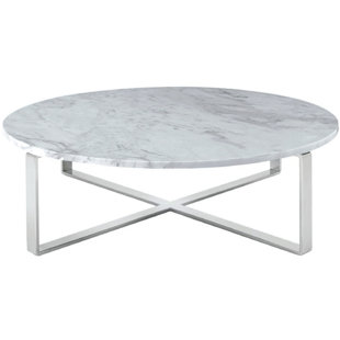 Marble Round Coffee Tables You Ll Love Wayfair Save To Idea Board