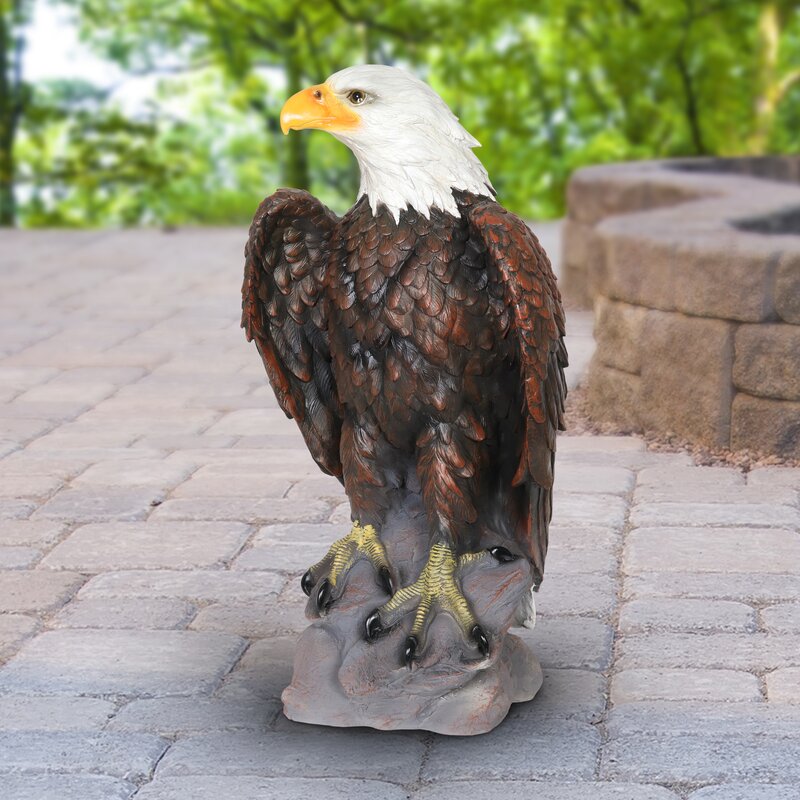 Red Barrel Studio® Patriotic Majesty Bald Eagle Statue & Reviews 