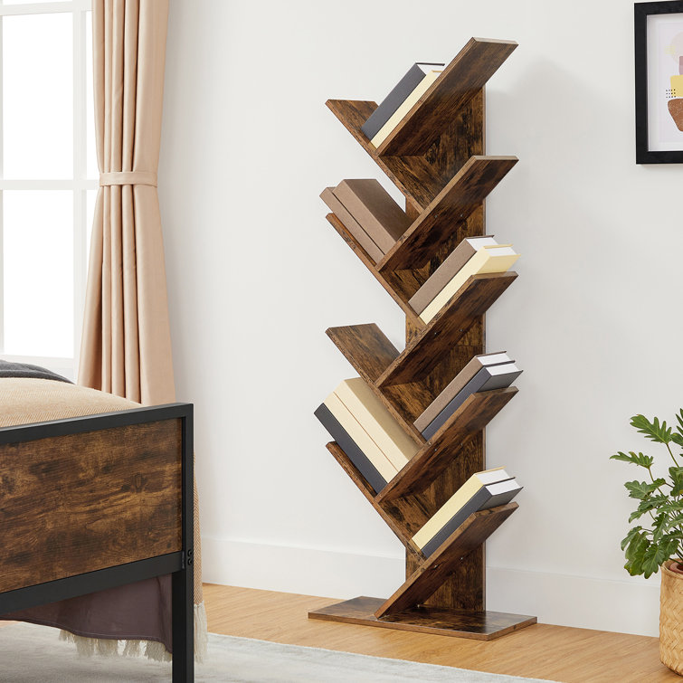 Trivette 55.7'' H x 20'' W Geometric Bookcase