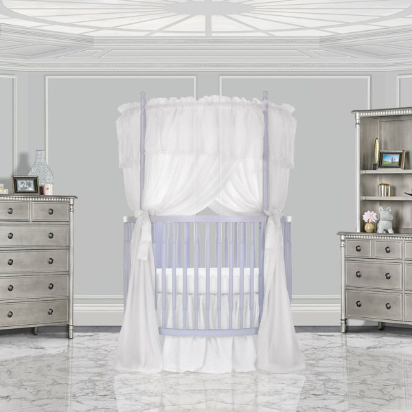 round crib nursery on Circular Crib Wayfair