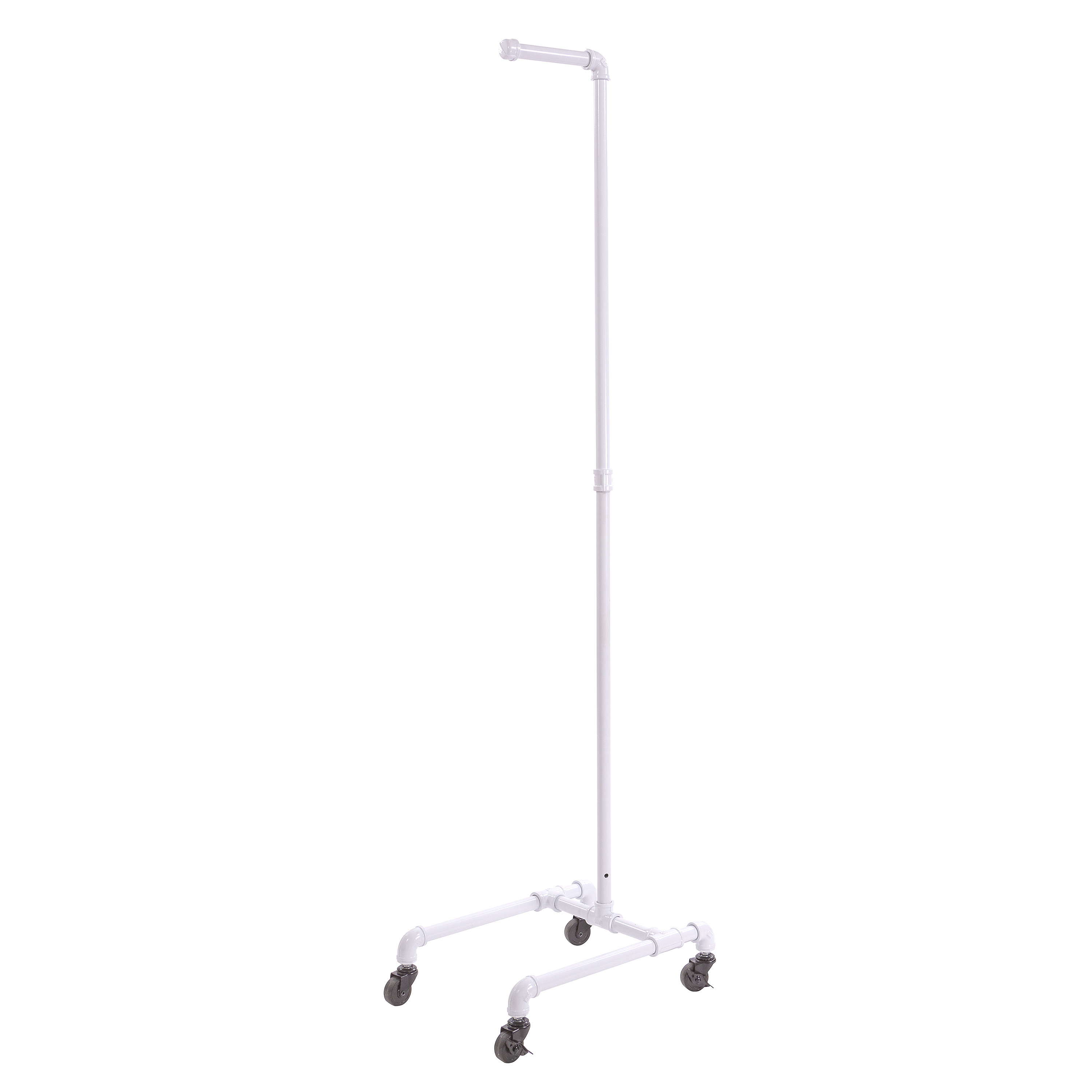 Rebrilliant Argent 21'' Rolling Clothes Rack & Reviews | Wayfair