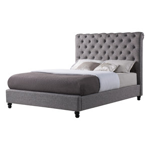 Upholstered Panel Bed by Brady Home