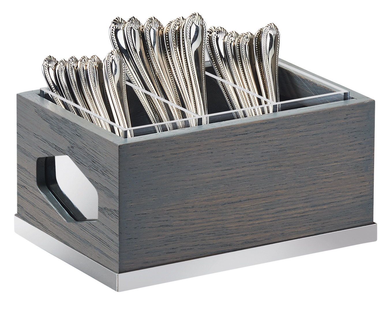 Cal Mil 3 Section Silverware Holder Flatware Caddy Wayfair