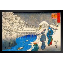 Japanese Style Traditional Landscape Poster Canvas Prints Wall Art Decoration
