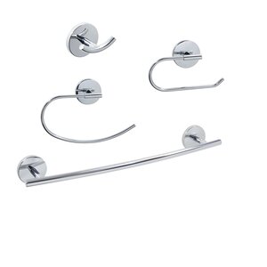 4 Piece Bathroom Hardware Set