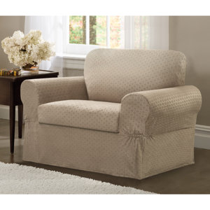 Box Cushion Armchair Slipcover Set