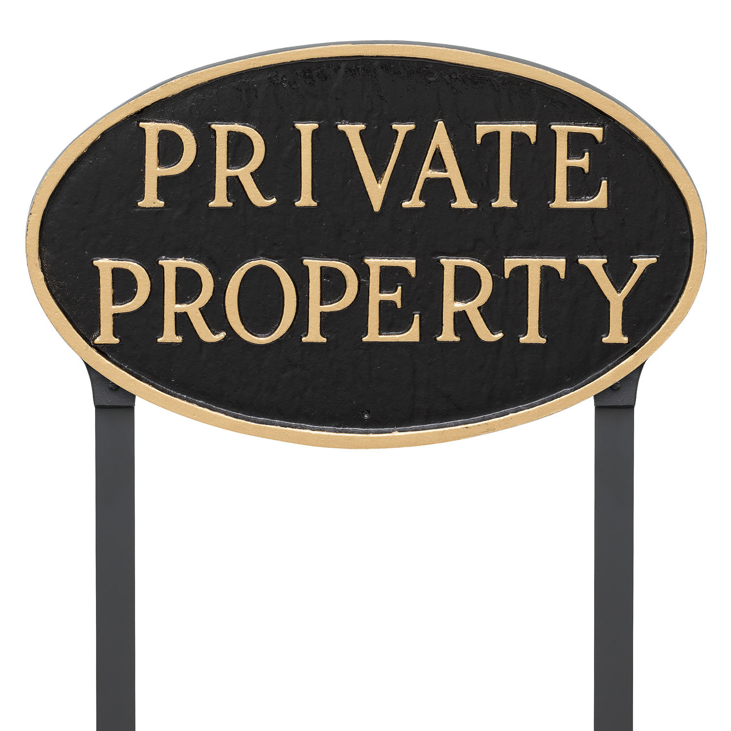 Red Barrel Studio Bodrogi Private Property Statement Garden Sign Wayfair