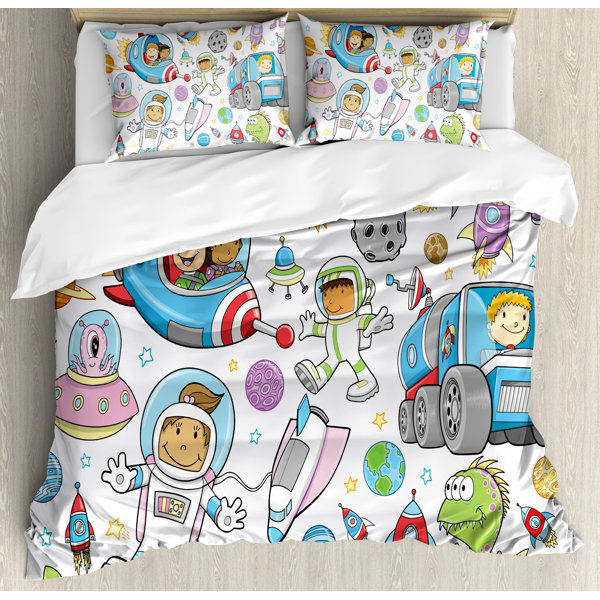kids space duvet