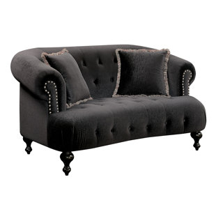 Morrilton Nail Head Trim Loveseat by House of Hampton