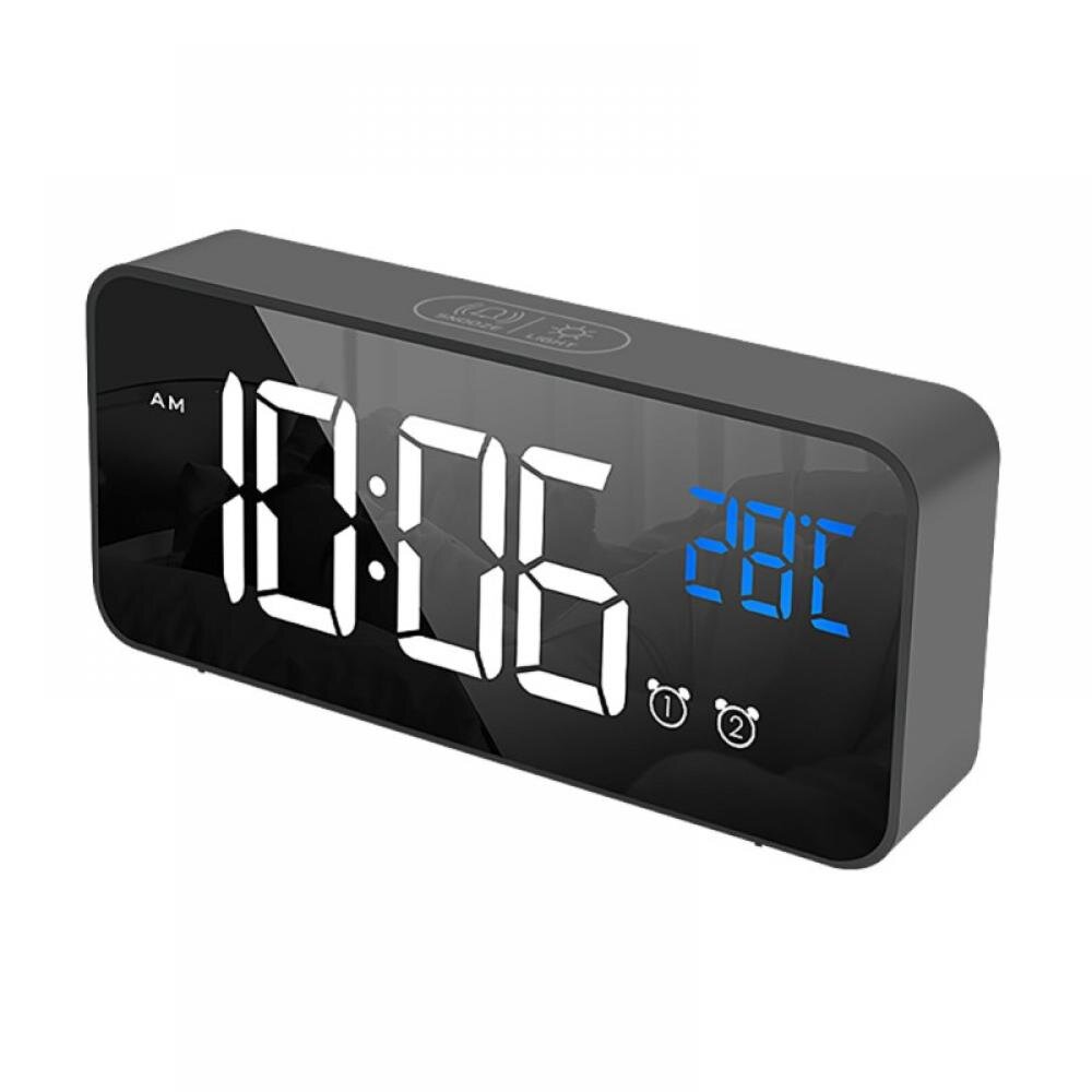 The Deepest Sleeper's Alarm Clock Snooze function adjusts one to 30 minutes LCD 