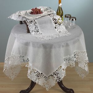 Sauvignon Blanc Embroidered and Cutwork Table Runner