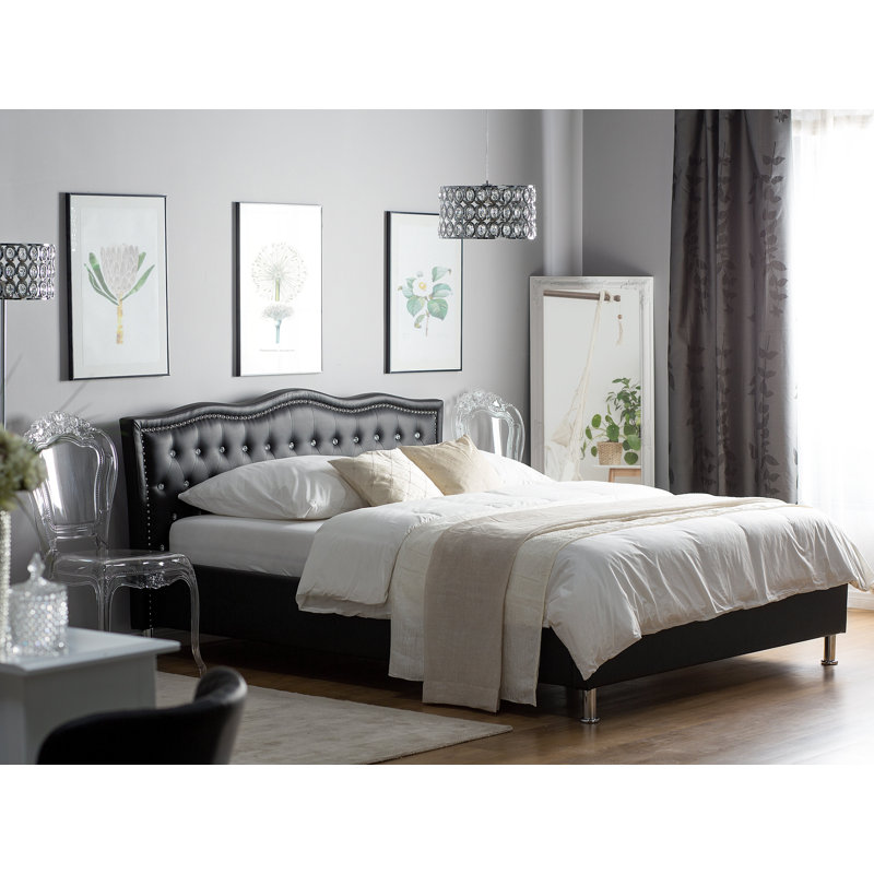 Mercer41 European Kingsize 160 X 200 Cm Upholstered Platform Bed Wayfair Co Uk European bed sizes are not the same as american bed sizes.