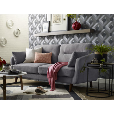 Chloe Mid-Century Modern Sofa