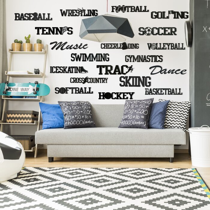 Volleyball Word Wall Decor