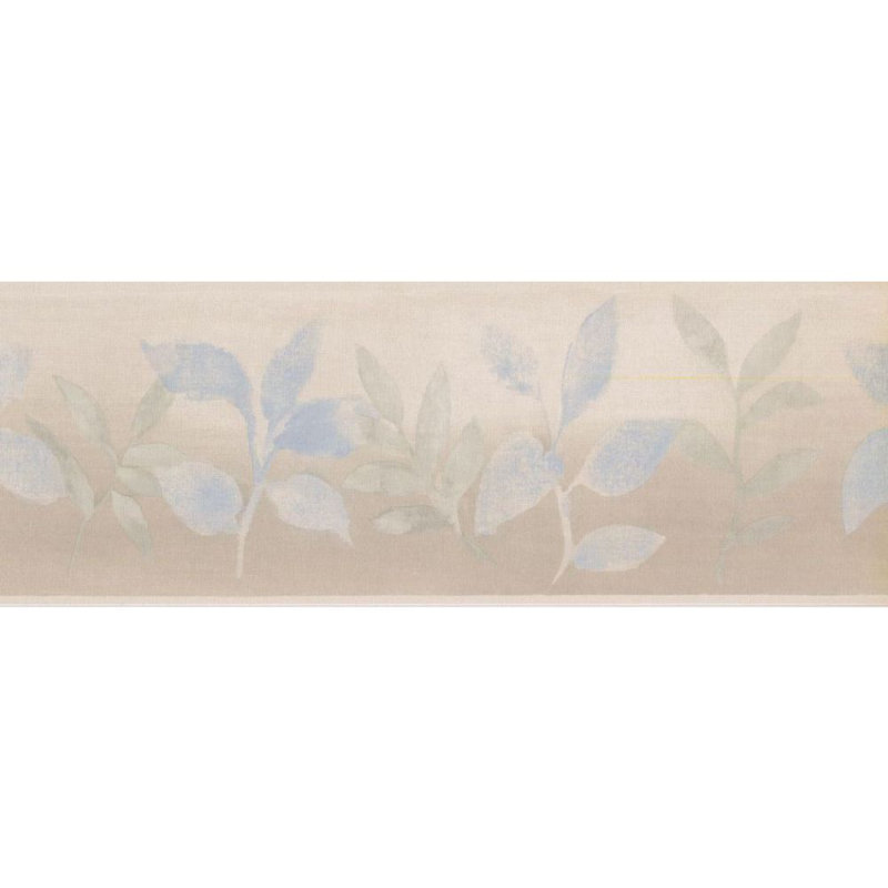 Charlton Home Graziano Leaves 15 L X 7 W Wallpaper Border Wayfair