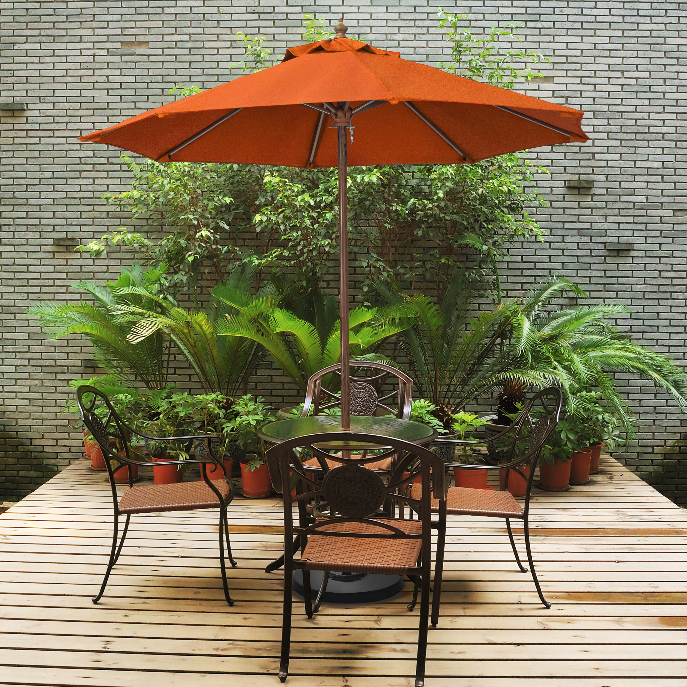 Orange Patio Umbrellas You Ll Love In 2020 Wayfair