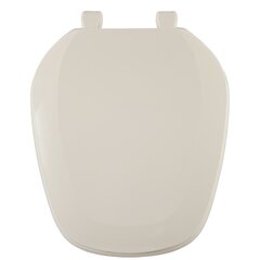 With Cover Round Centoco Gr4100-001 Toilet Seat Plastic White