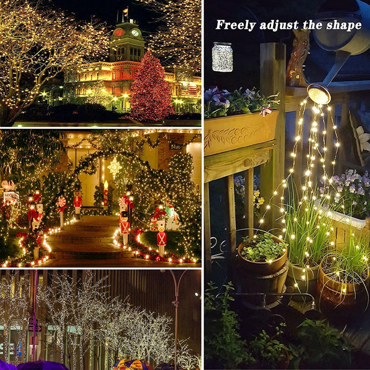 Waterproof Fairy Lights Remote Control String Light for Patio Garden Party Xmas Tree Wedding Plug in String Lights 44 Ft 100 LED Decorative String Lights Outdoor Globe String Lights
