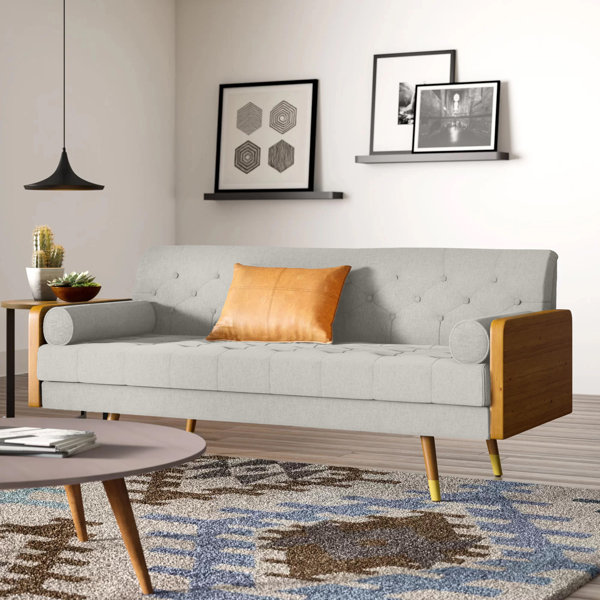 Modern Contemporary Wood Frame Sofa Allmodern