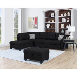 Shanaya Sectional With Ottoman by Red Barrel Studio Wonderful