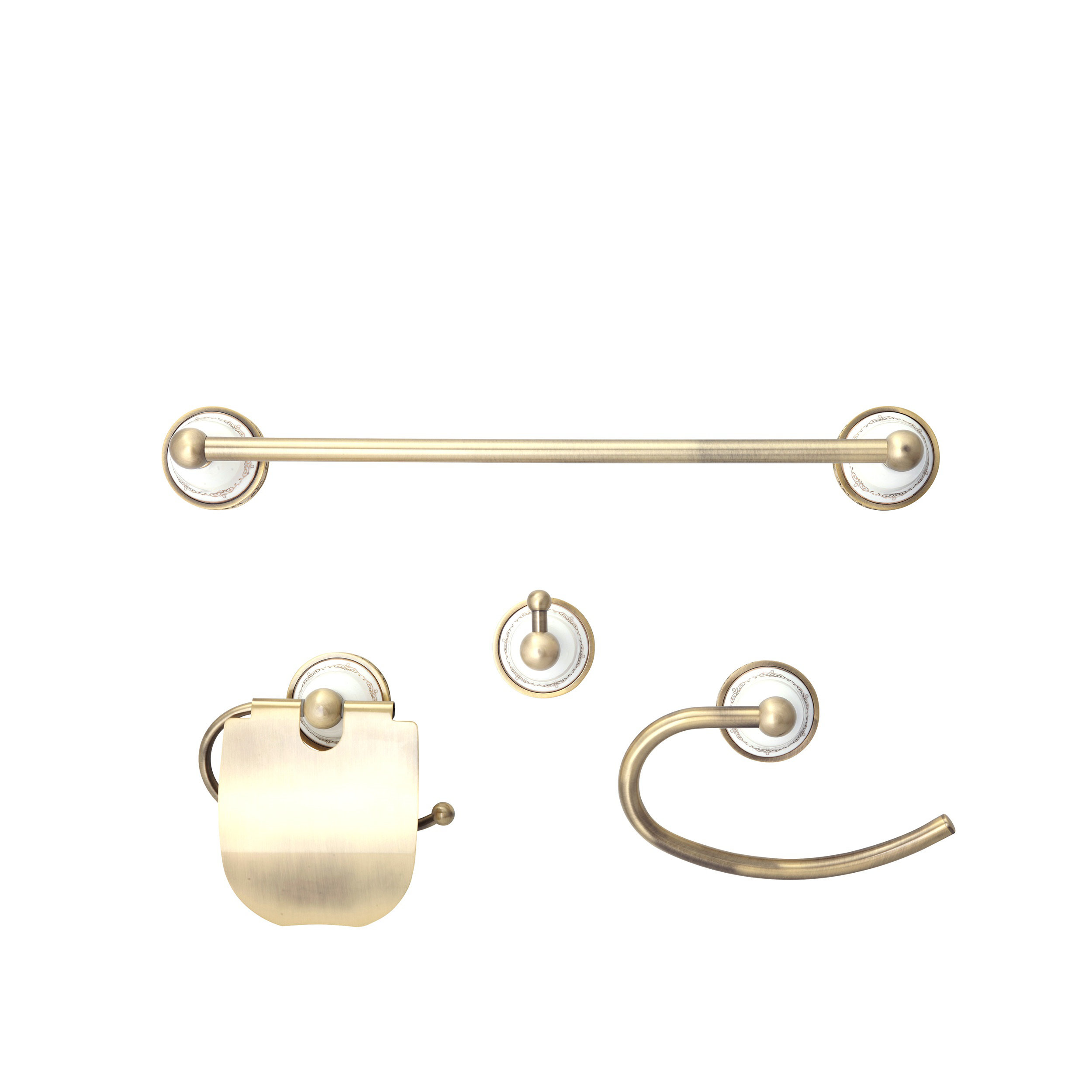 Dyconn Faucet Arlington Series Victorian 4 Piece Bathroom Hardware Set Wayfair