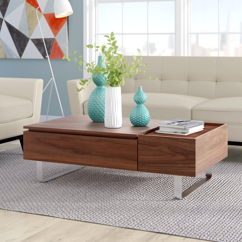 Corrigan Studio Gile Lift Top Coffee Table Reviews Wayfair