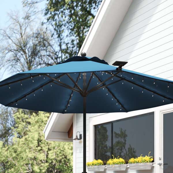 Solar Powered Umbrella Lights Wayfair