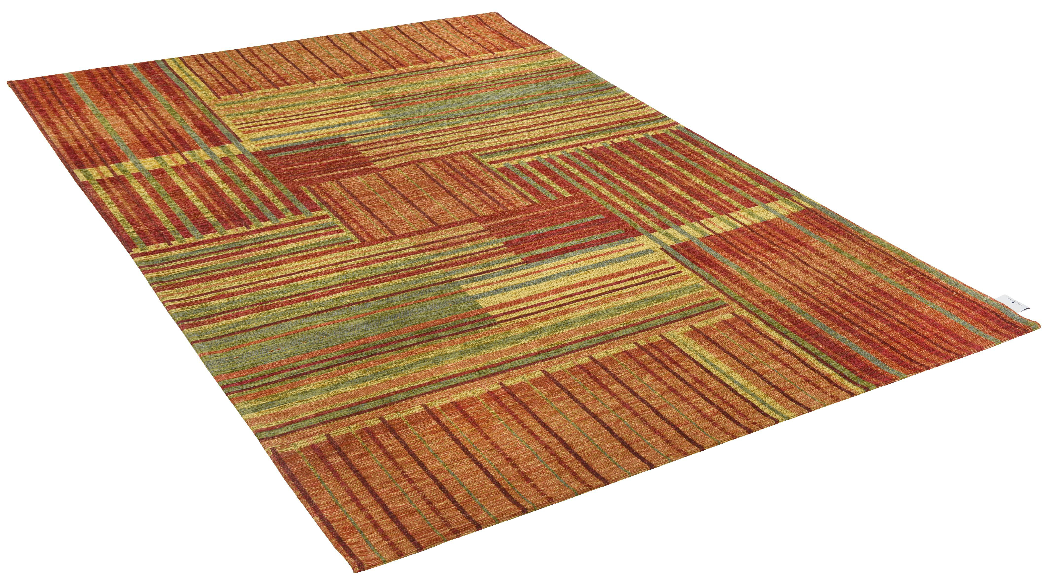 Tom Tailor Teppich "Living Stripy Pat" Tom Tailor, Farbe Rust Multi