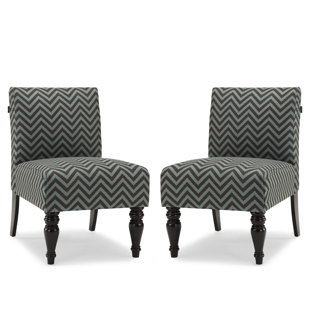 Sebago Slipper Chair (Set Of 2) by World Menagerie #2