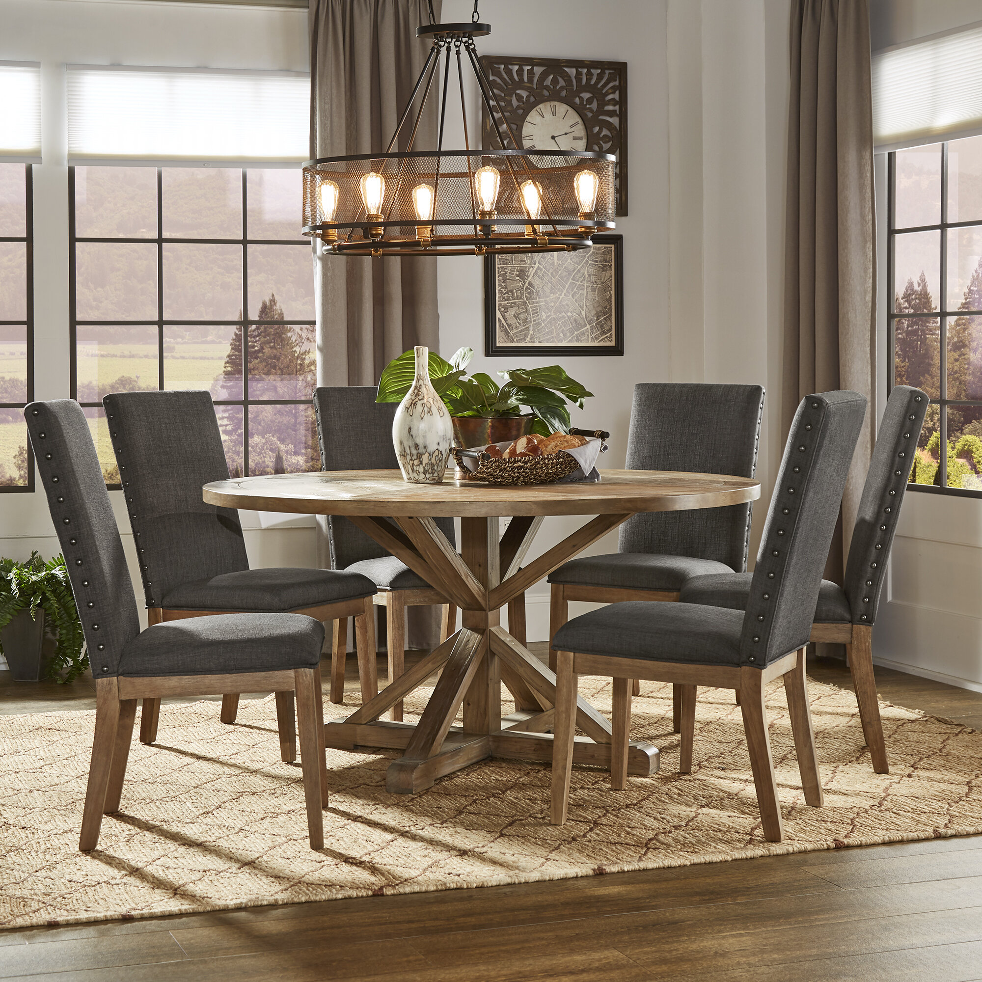 counter height dining room table with bench