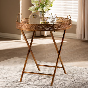 Go to store & view more images Sellars Tray Table by World Menagerie