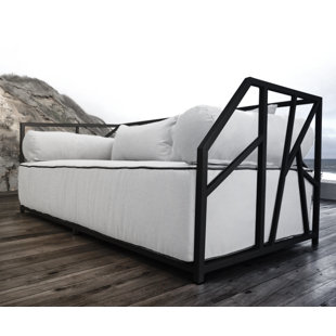 Go to store & view more images Snydertown Deep Seated Patio Modern Daybed with Cushions by Brayden Studio