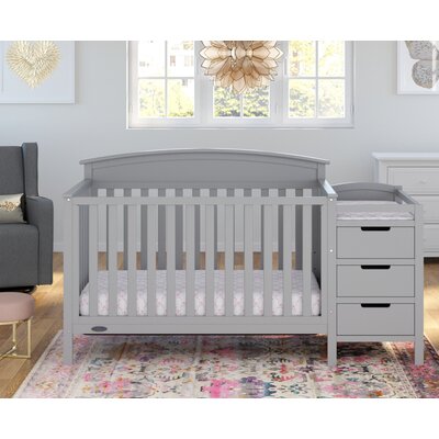 graco 4 in 1 crib with changing table