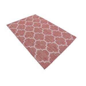 Tandridge Rust Outdoor Red Area Rug