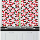 Strawberry Curtains Wayfair