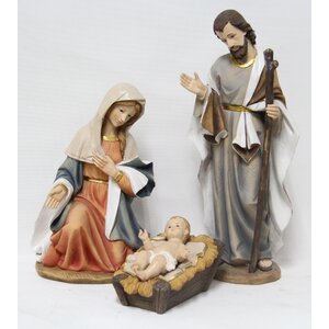 3 Piece Nativity Figurine Set