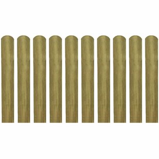 Engleman 0.1m X 1.4m Border Fence (Set Of 10) By Sol 72 Outdoor