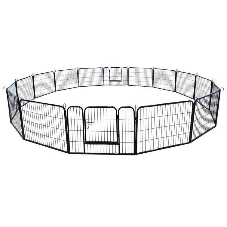 16 panel dog pen