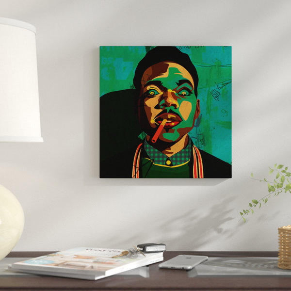East Urban Home Chance The Rapper Graphic Art Print On Canvas