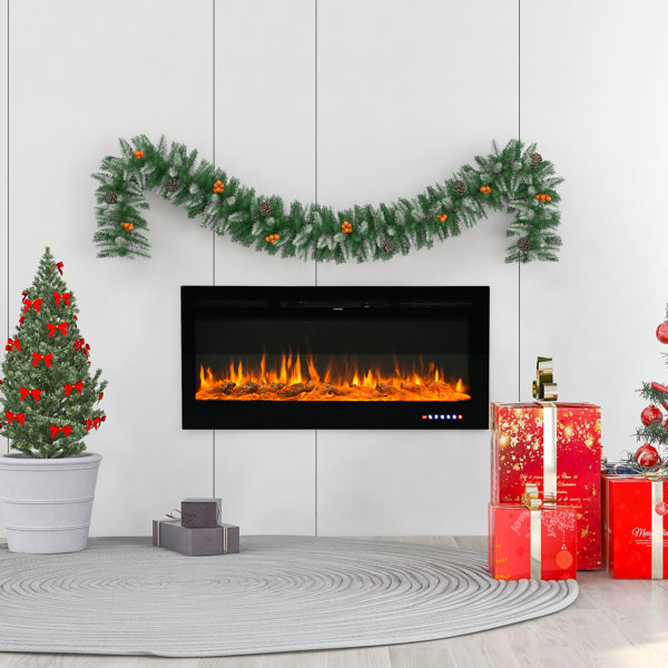 Fake Fireplace Christmas Decoration