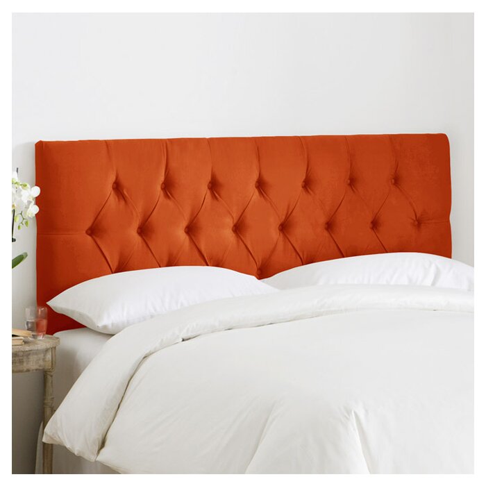 Skyline Furniture Leighton Tufted Polyester Upholstered Headboard 