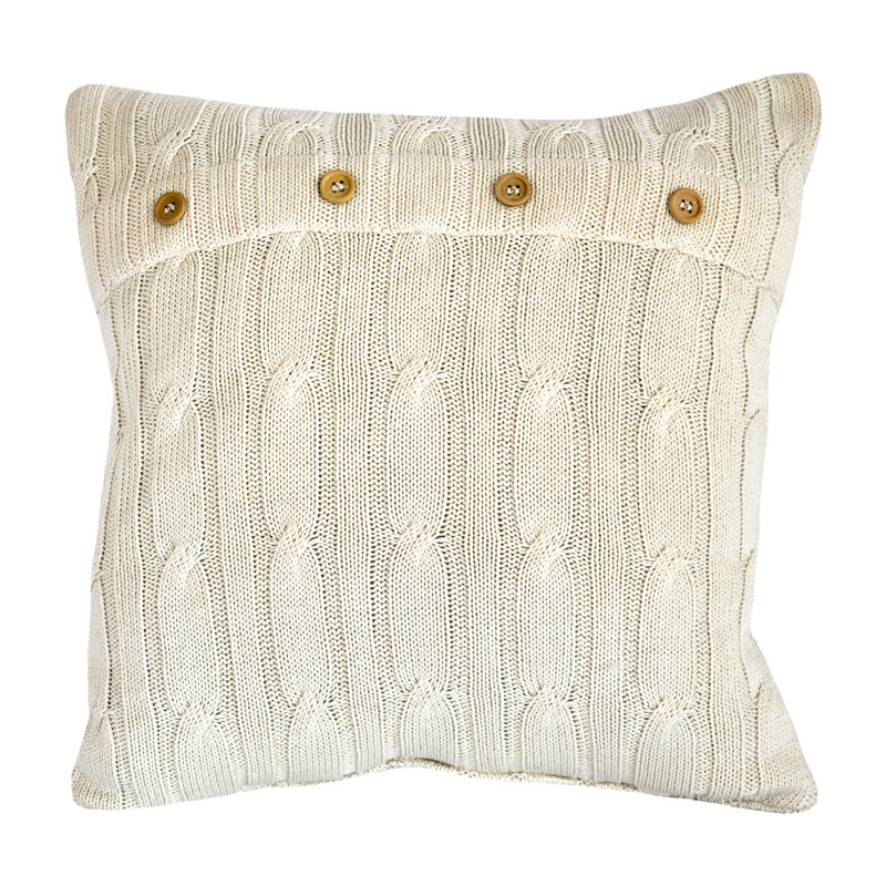 17/" x 17/" Luxury Faux Fur Pillow Super Soft Plush Cotton Fill Pillows Christmas