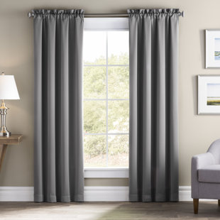 Gray And Silver Curtains Drapes You Ll Love In 2020 Wayfair