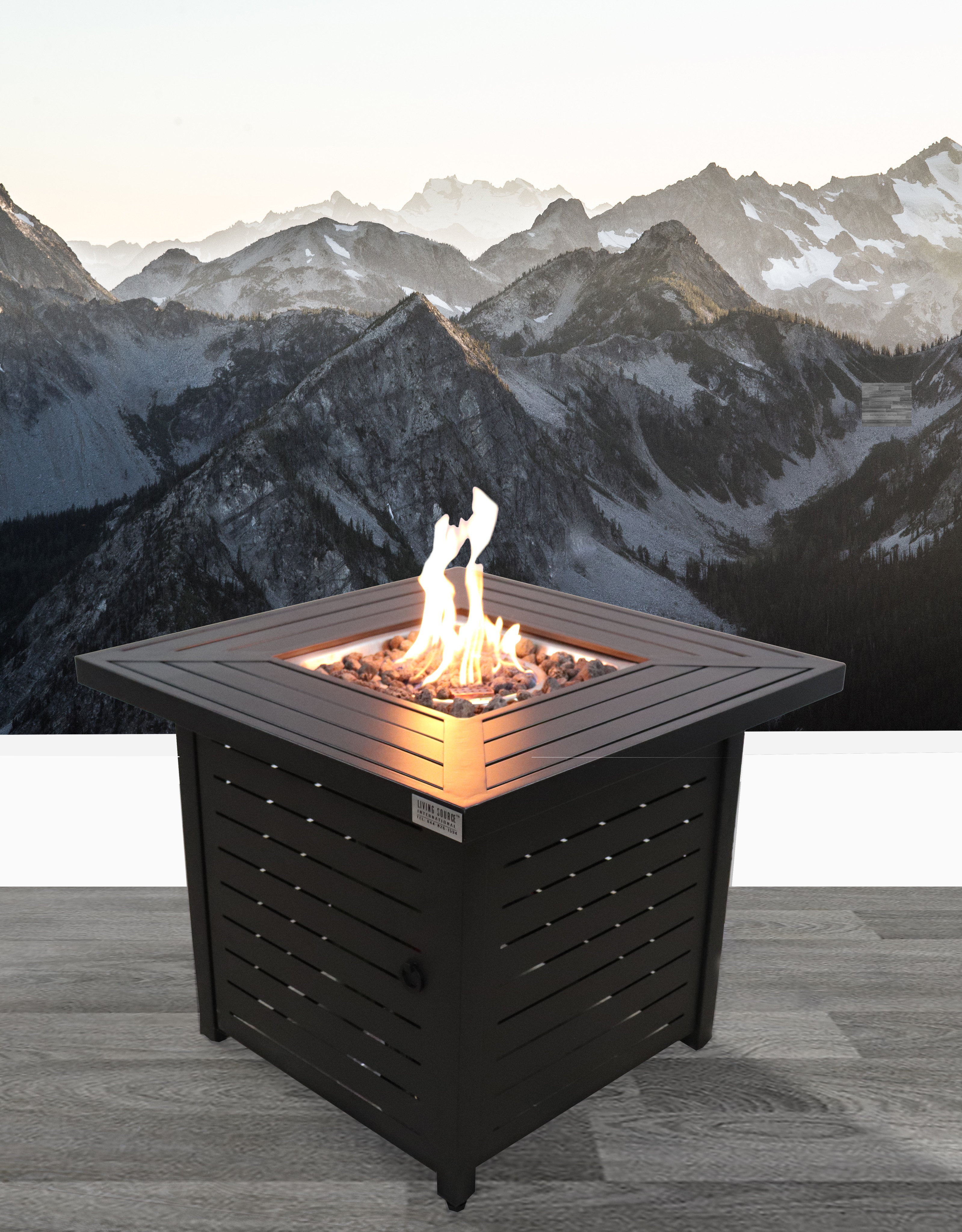 seasons fire pits on Ebern Designs Ihuoma 25 H X 30 W Steel Outdoor Fire Pit Table Reviews Wayfair