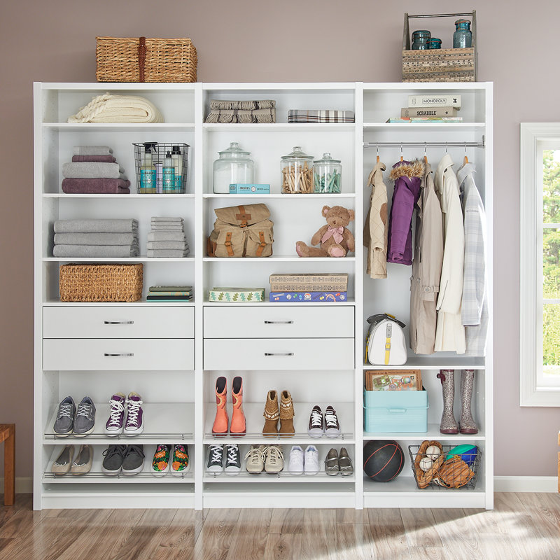 Closetmaid Spacecreations 90 W Closet System Wayfair