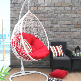 Go to store & view more images Baner Garden Oval Egg Hanging Patio Swing Chair