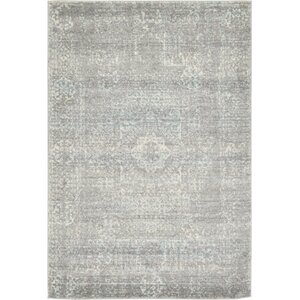 Delit Gray Area Rug