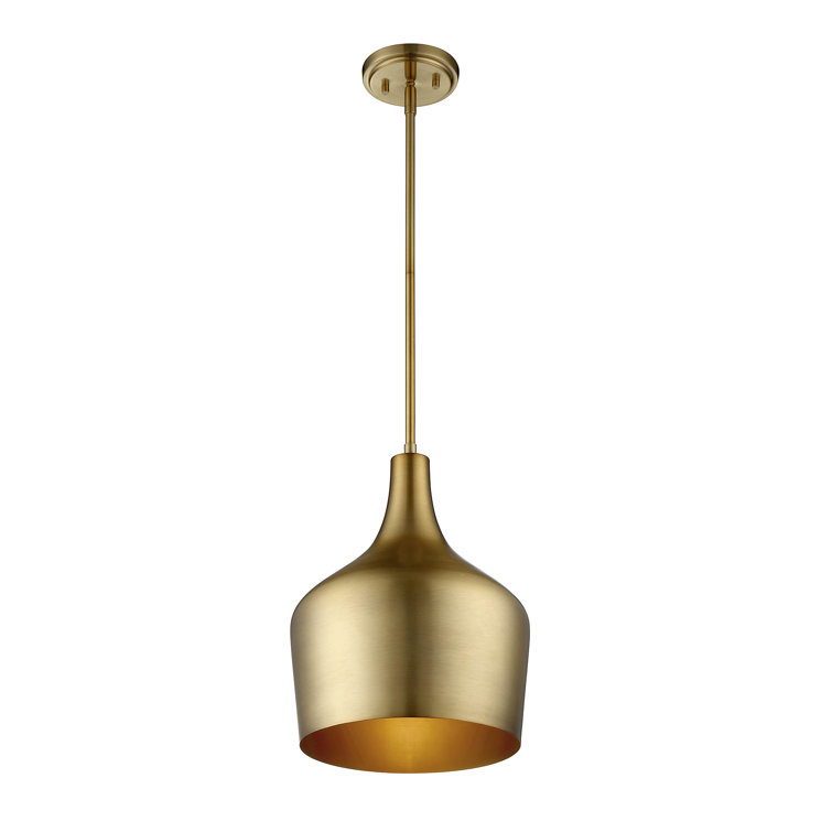Ivy Bronx Danielle 1 Light Single Bell Pendant Reviews Wayfair