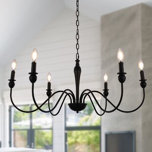 farmhouse living room chandelier